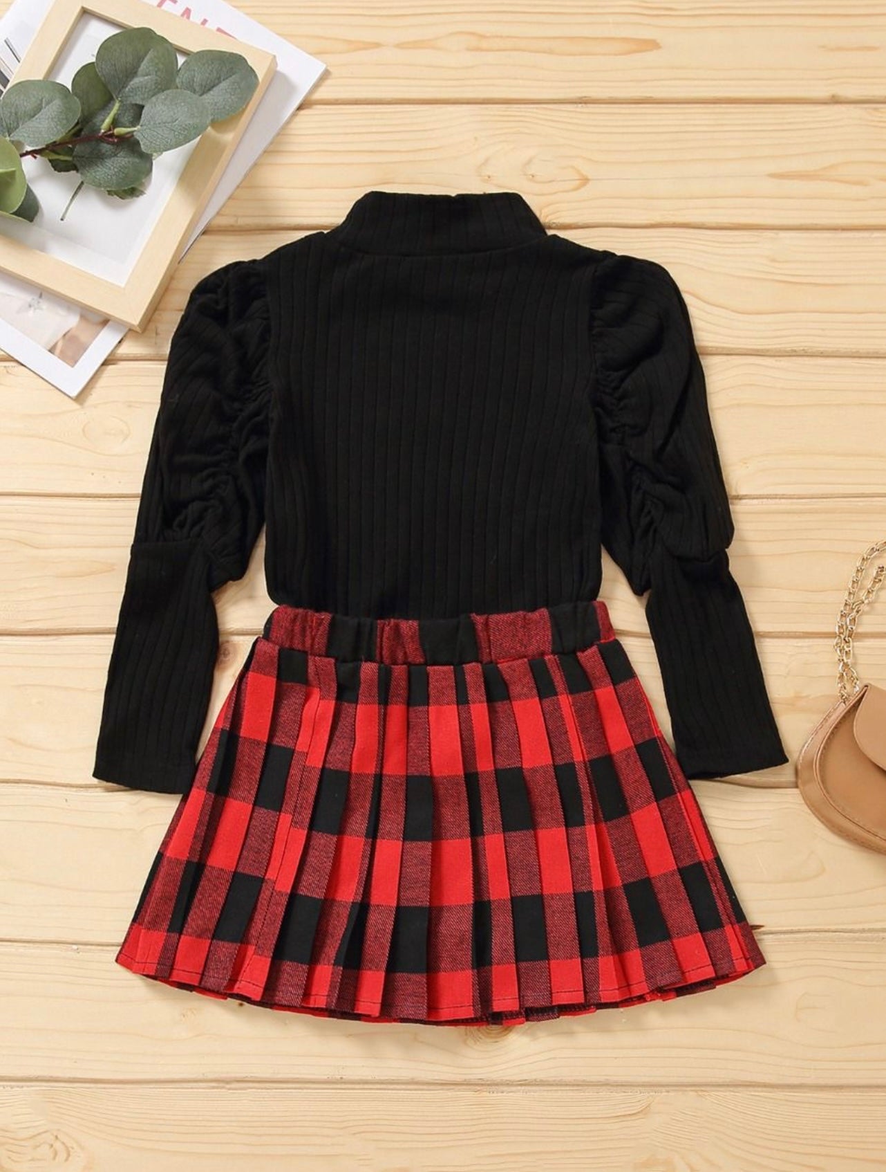 Penny Plaid Set