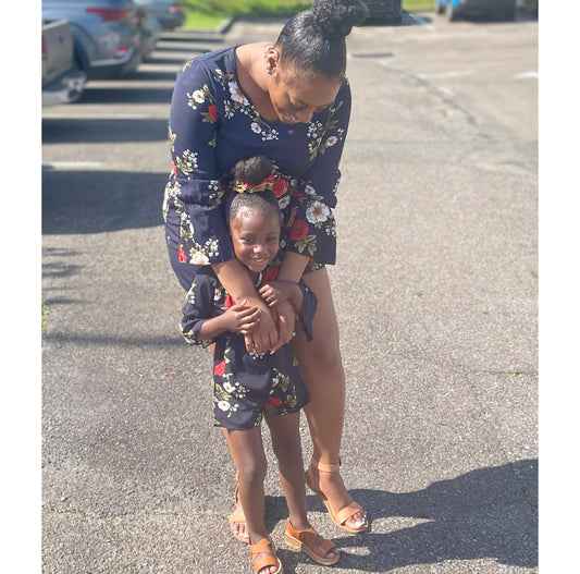 Mommy and Me Floral Romper