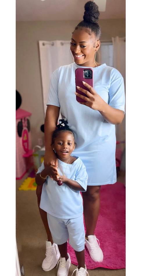 Mommy and Me Sky Blue