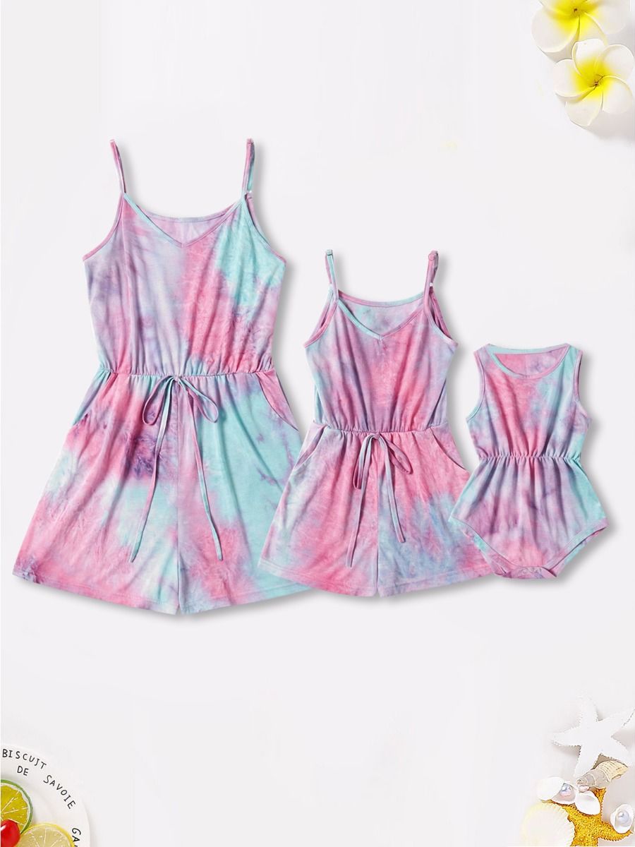 Mommy and Me Tie Dye Romper
