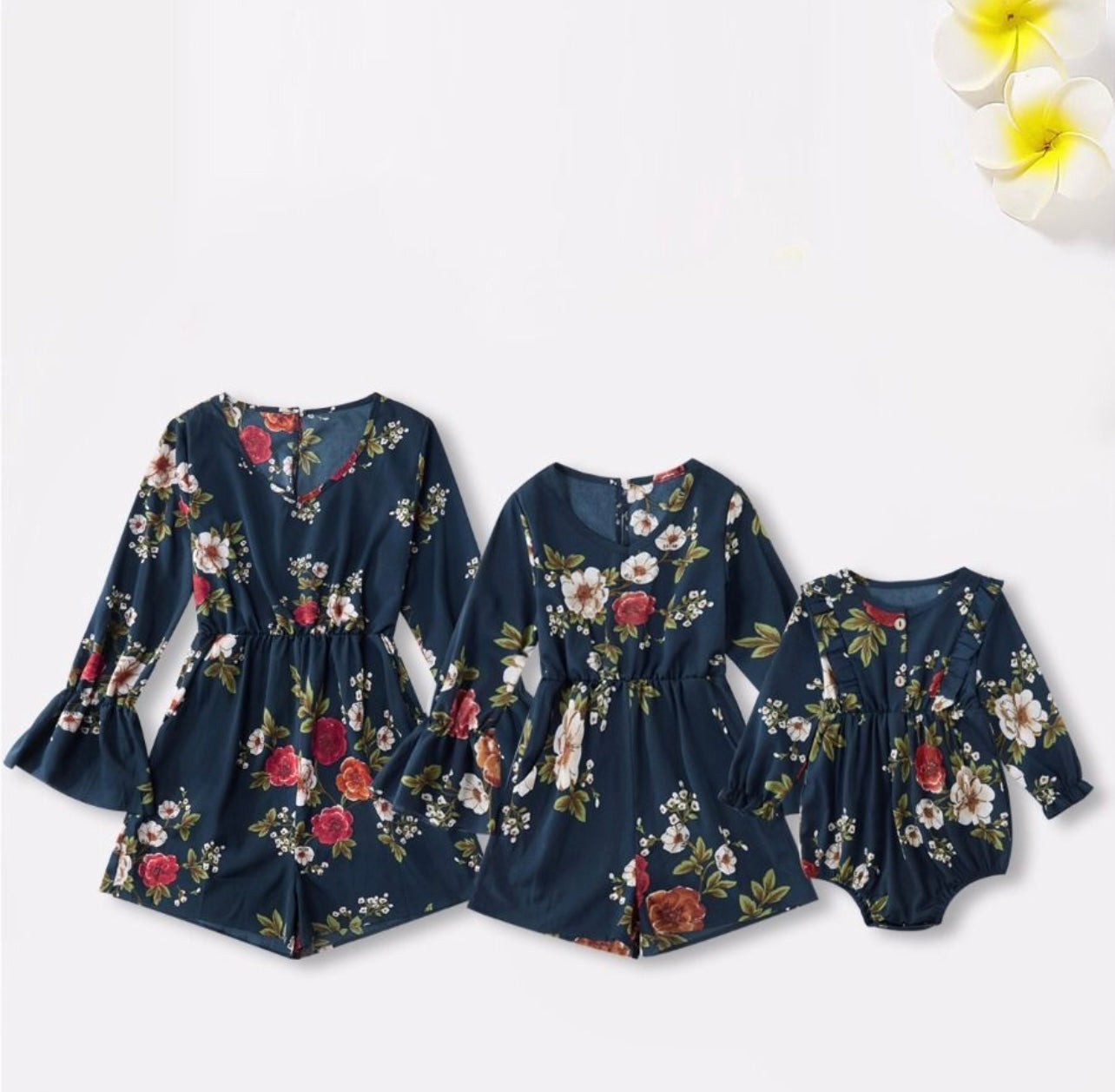 Mommy and Me Floral Romper